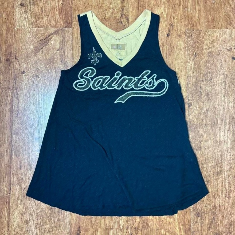 NFL New Orleans Saints black tank top‎